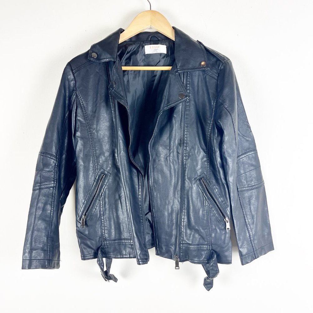 2/$30 LJYH Leather Jacket Size Youth 13/14 - Picture 4 of 5